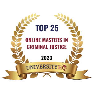 top 25 online criminal justice masters